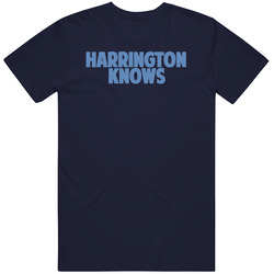 Junior Harrington Knows Memphis Basketball Player Funny Sports Fan Mens Soft Cotton Tee T Shirt