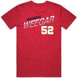 Mackenzie Weegar 52 Favorite Player Florida Hockey Fan Mens Soft Cotton Tee T Shirt