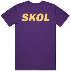 Skol Minnesota Football Sports Fan Mens Soft Cotton Tee T Shirt