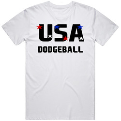 Dodgeball Usa Hobbies Sports And Activities Mens Soft Cotton Tee T Shirt