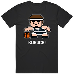 Rodions Kurucs Tecmo Player Brooklyn Basketball Fan Mens Soft Cotton Tee T Shirt