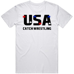 Catch Wrestling Usa Hobbies Sports And Activities Mens Soft Cotton Tee T Shirt