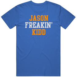Jason Kidd Freakin Favorite New York Basketball Player Fan Mens Soft Cotton Tee T Shirt