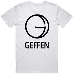 Geffen Records Hip Hop Record Label Music Lovers Mens Soft Cotton Tee T Shirt