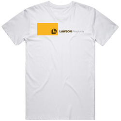 Lawson Products Inc Nasdaq Company Logo Employee Fan Mens Soft Cotton Tee T Shirt