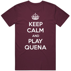 Keep Calm And Play Quena Instrument Parody Mens Soft Cotton Tee T Shirt