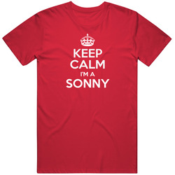 Sonny Keep Calm Parody Family Tee Mens Soft Cotton Tee T Shirt