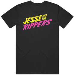 Uncle Jesse And The Rippers Full House Retro Tv Show Fan Mens Soft Cotton Tee T Shirt