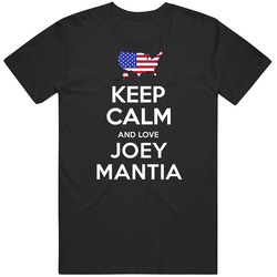 Keep Calm And Love Joey Mantia Long Track Speedskating Usa 2018 Winter Olympic Team Mens Soft Cotton Tee T Shirt