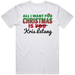 All I Want For Christmas Is Kris Letang Pittsburgh Football Fan Mens Soft Cotton Tee T Shirt