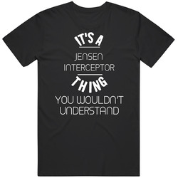 Jensen Interceptor Thing Wouldnt Understand Funny Car Auto Mens Soft Cotton Tee T Shirt