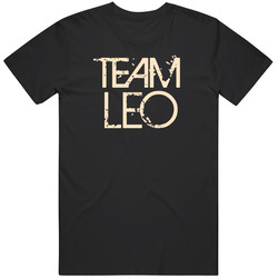 Team Sports Last First Name Leo Mens Soft Cotton Tee T Shirt