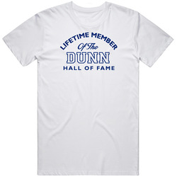 Dunn Lifetime Member Of The Hall Of Fame Name Mens Soft Cotton Tee T Shirt