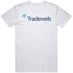 Tradeweb Markets Incorporated Stock Mens Soft Cotton Tee T Shirt