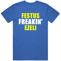 Festus Ezeli Freakin Basketball Sports Golden State California Mens Soft Cotton Tee T Shirt