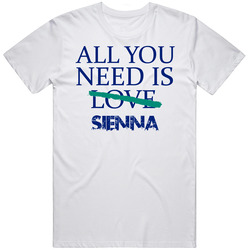 All You Need Is Sienna  Alcohol Mens Soft Cotton Tee T Shirt