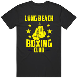 Long Beach Boxing Club Fightclub Gym Custom City Athletics Unisex Mens Soft Cotton Tee T Shirt