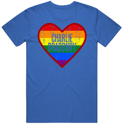 Heart Charlie Bradbury Tv Series Character Fan Mens Soft Cotton Tee T Shirt