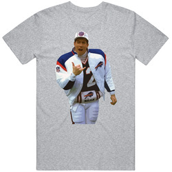 Jim Kelly Celebration Happy Buffalo Football Fan Mens Soft Cotton Tee T Shirt
