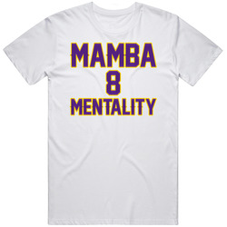 Mamba Mentality 8 Mens Soft Cotton Tee T Shirt