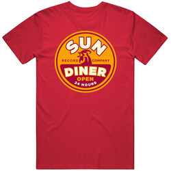Sun Diner Nashville Tennessee Top Restaurants Food Fan Lover Foodie Mens Soft Cotton Tee T Shirt