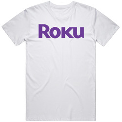 Roku Inc Nasdaq Company Logo Employee Fan Mens Soft Cotton Tee T Shirt