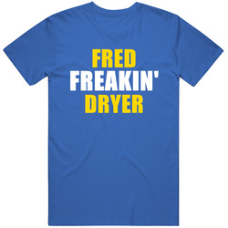 Fred Dryer Freakin Football Los Angeles Sports California Mens Soft Cotton Tee T Shirt
