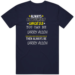 Larry Allen Texas Always Be Yourself Football Mens Soft Cotton Tee T Shirt