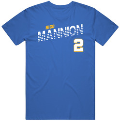 Nico Mannion 2 Favorite Player Golden State Basketball Fan Mens Soft Cotton Tee T Shirt