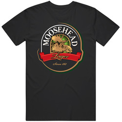 Moosehead Lager Beer Canada Beer Lovers Mens Soft Cotton Tee T Shirt