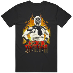 Mascarita Sagrada Best Lucha Libre Luchador Enmascarado Underground Wrestlers Professional Wrestling Fan Mens Soft Cotton Tee T Shirt