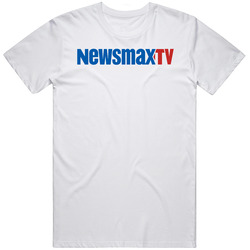 Newsmax Tv American Conservative News Channel Mens Soft Cotton Tee T Shirt