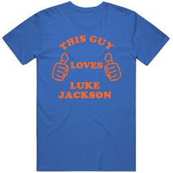 Luke Jackson Sports This Guy Loves Mens Soft Cotton Tee T Shirt