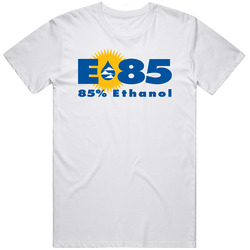 E85 Ethanol High Octane Gas Additive Mens Soft Cotton Tee T Shirt