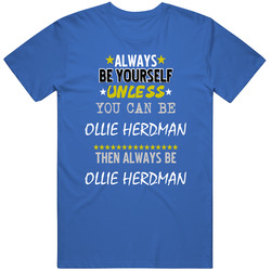 Always Be Yourself Unless You Can Be Ollie Herdman Favorite Novel Character Mens Soft Cotton Tee T Shirt