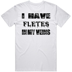 I Have Fletes In My Blood Last Name Mens Soft Cotton Tee T Shirt