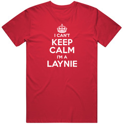 Laynie I Can't Keep Calm Parody Mens Soft Cotton Tee T Shirt