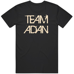 Team Sports Last First Name Adan Mens Soft Cotton Tee T Shirt