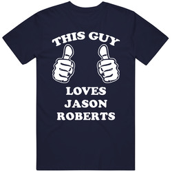 Jason Roberts West Bromwich Albion This Guy Loves Soccer Futbol Epl Sports Premier League Mens Soft Cotton Tee T Shirt