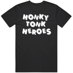 Billy Joe Shaver Honky Tonky Heroes Lyrics Music Mens Soft Cotton Tee T Shirt