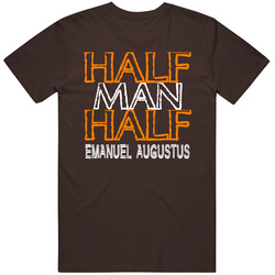 Half Man Half Emanuel Augustus Boxer Mens Soft Cotton Tee T Shirt