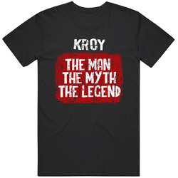 Kroy The Man The Myth The Legend Mens Soft Cotton Tee T Shirt