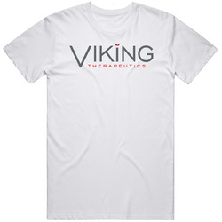 Viking Therapeutics Inc Nasdaq Company Logo Employee Fan Mens Soft Cotton Tee T Shirt