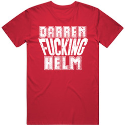 Darren Helm Fcking Detroit Hockey Sports Athlete Fan Mens Soft Cotton Tee T Shirt