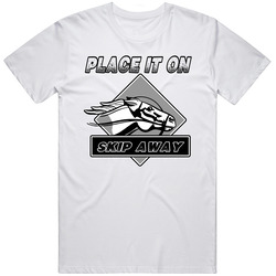 Skip Away Place It On The Horse Race Lovers Mens Soft Cotton Tee T Shirt