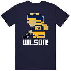 Scott Wilson # 20 Tecmo Buffalo Hockey Athlete Fan Mens Soft Cotton Tee T Shirt