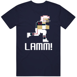 Kendall Lamm # 63 Tecmo Bowl Houston Football Athlete Fan Mens Soft Cotton Tee T Shirt
