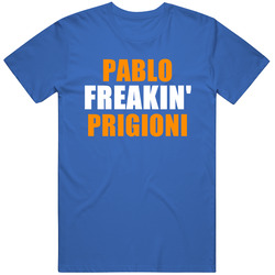 Pablo Prigioni New York Brooklyn New Jersey Basketball Sports Freakin Mens Soft Cotton Tee T Shirt