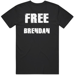 Free Brendan Jail Married T Mens Soft Cotton Tee T Shirt
