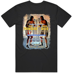 Felix Trinidad Vs David Reid Cool Boxing Fight Card Mens Soft Cotton Tee T Shirt